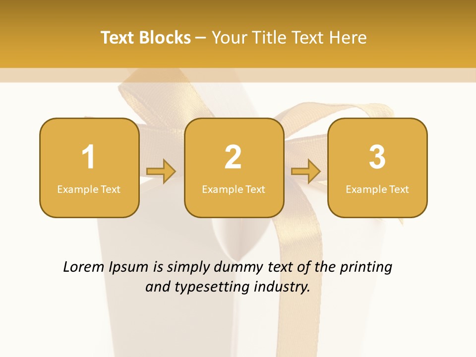 Surprise Gift White PowerPoint Template