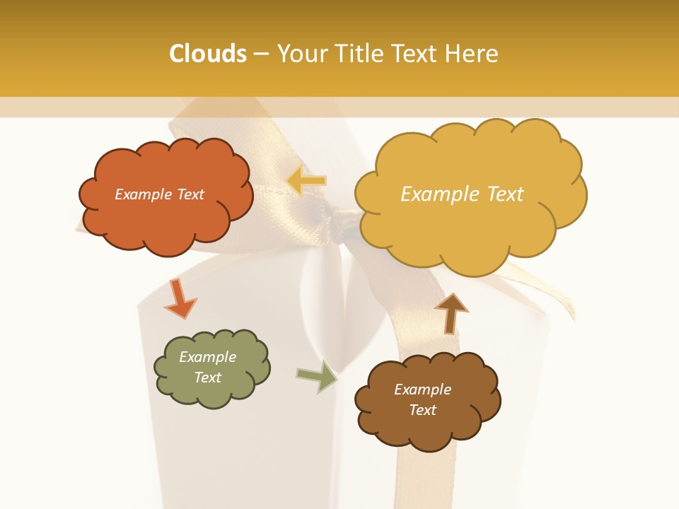 Surprise Gift White PowerPoint Template