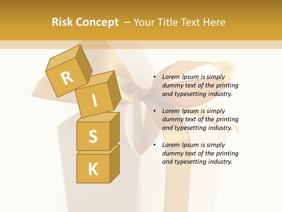 Surprise Gift White PowerPoint Template