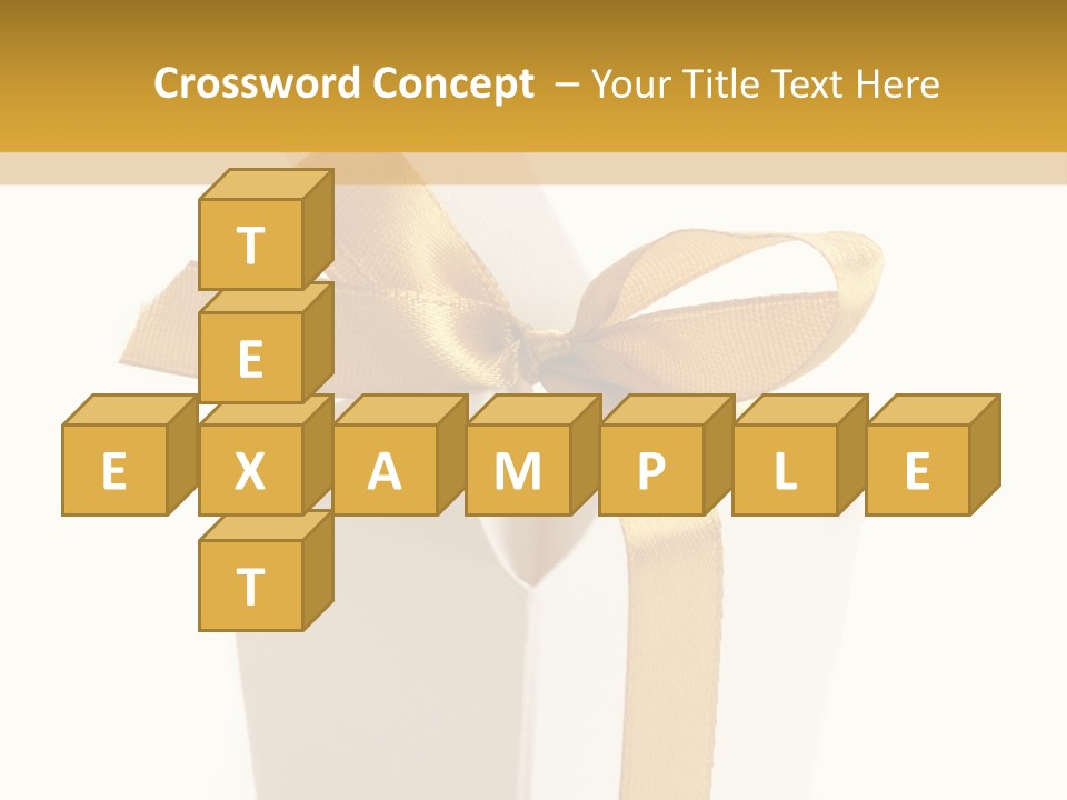 Surprise Gift White PowerPoint Template