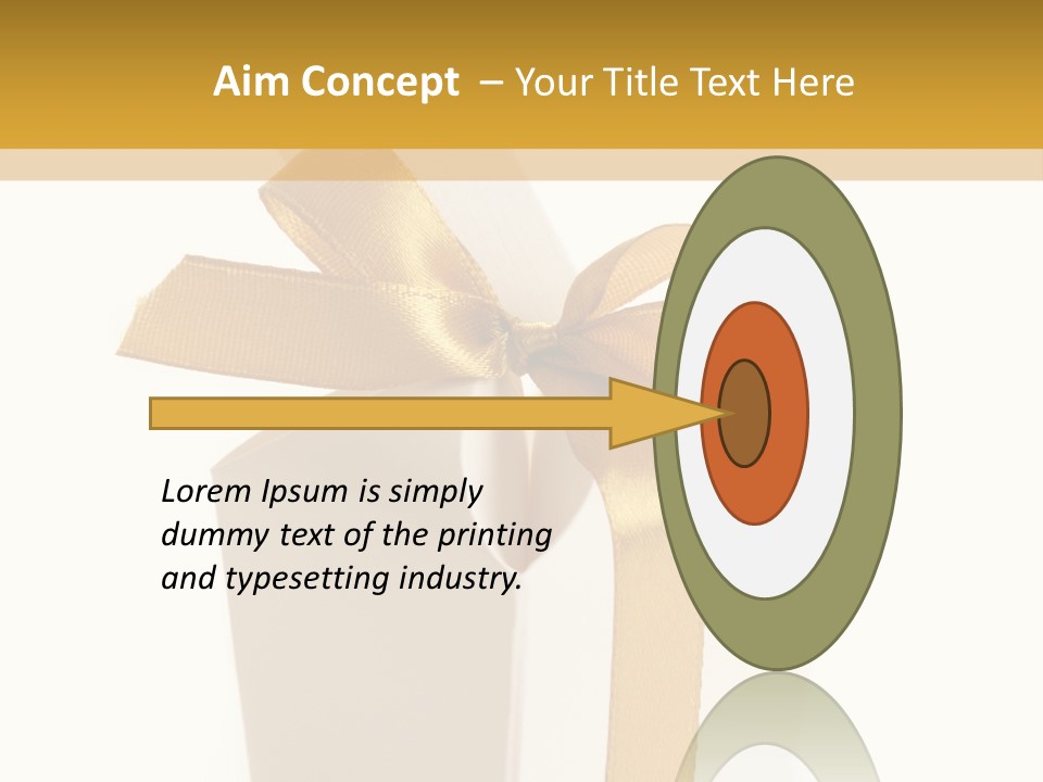 Surprise Gift White PowerPoint Template