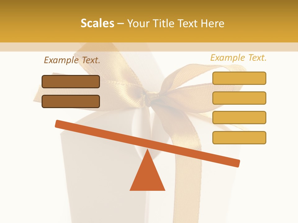Surprise Gift White PowerPoint Template