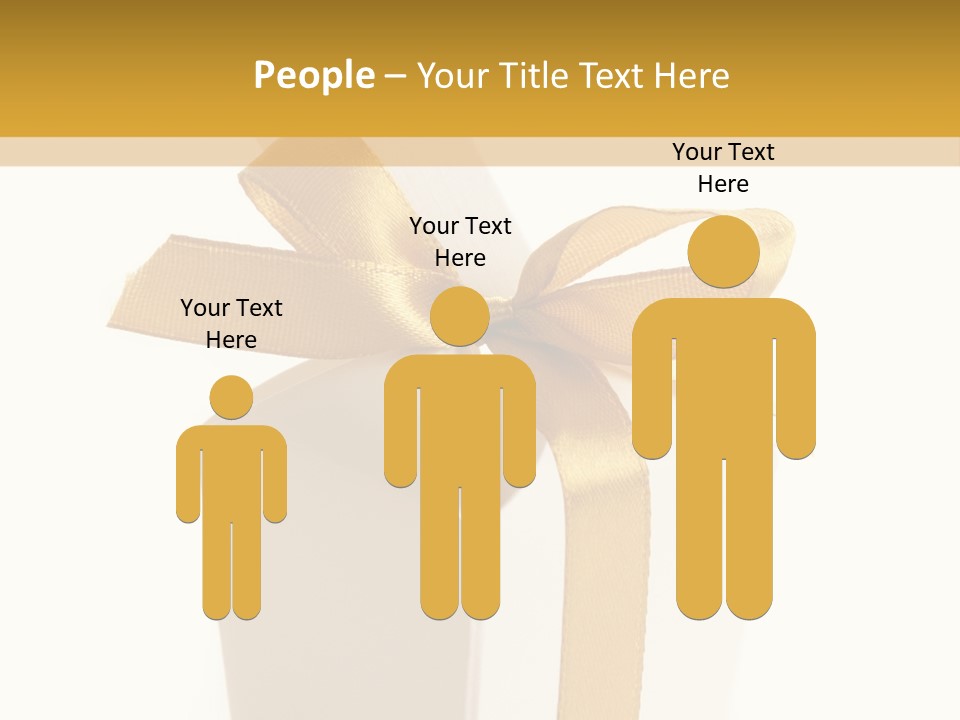 Surprise Gift White PowerPoint Template