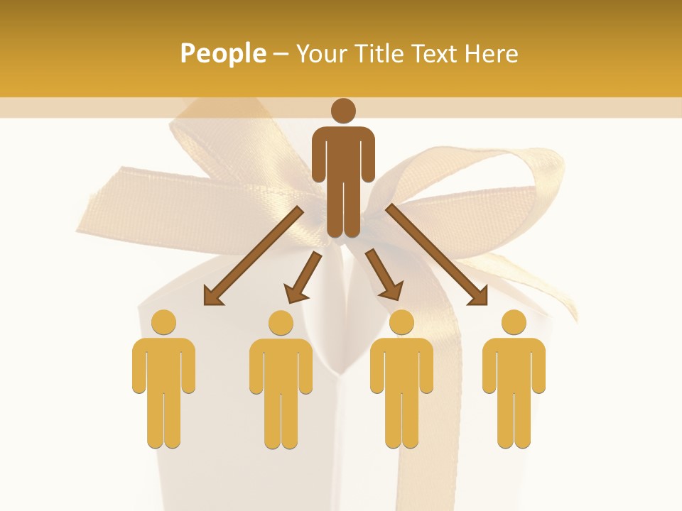 Surprise Gift White PowerPoint Template