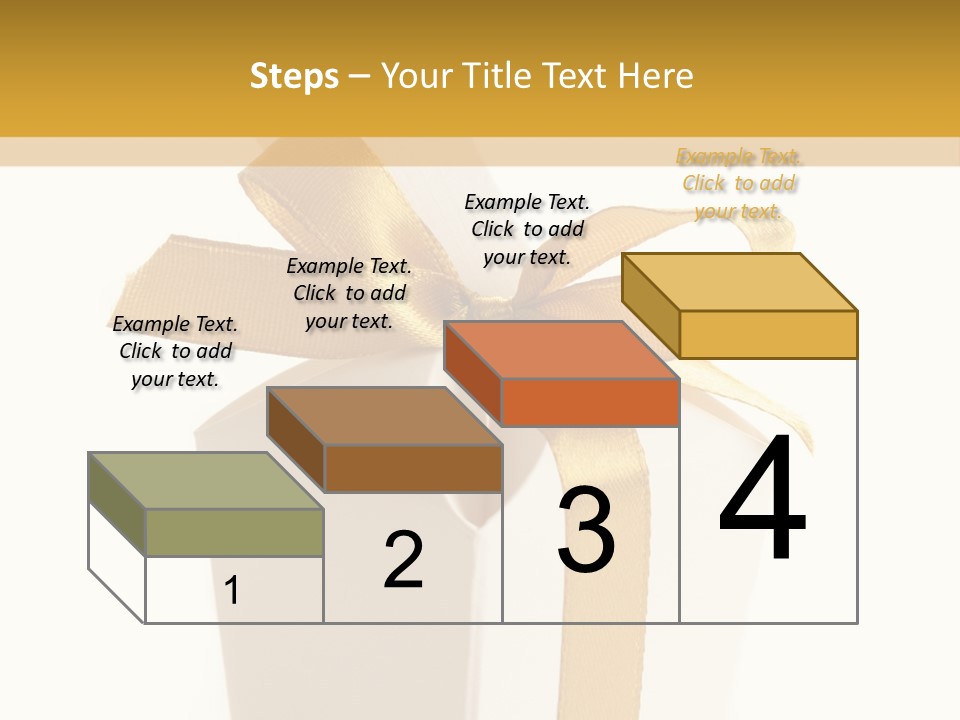 Surprise Gift White PowerPoint Template