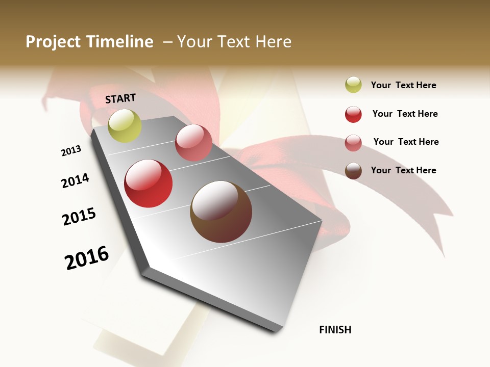 Still Label Paper PowerPoint Template
