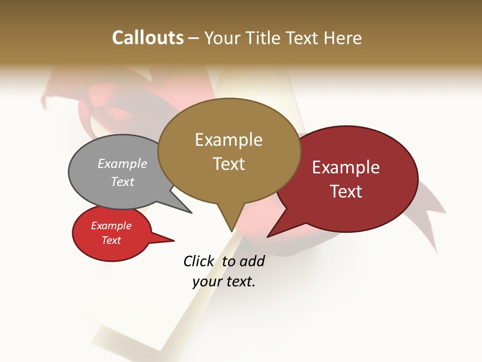 Still Label Paper PowerPoint Template