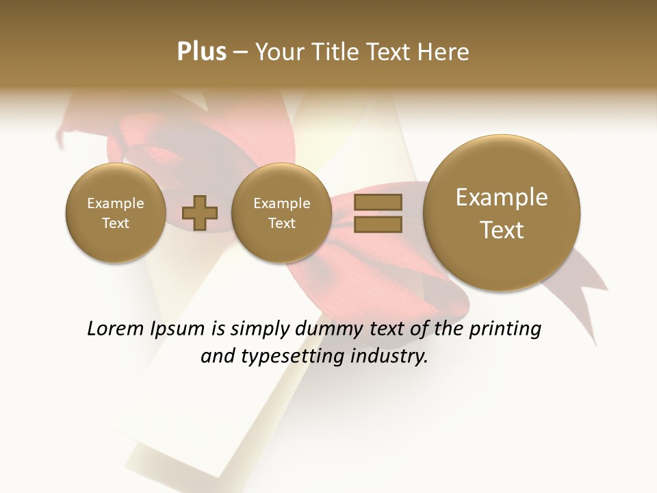 Still Label Paper PowerPoint Template