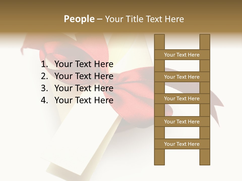 Still Label Paper PowerPoint Template
