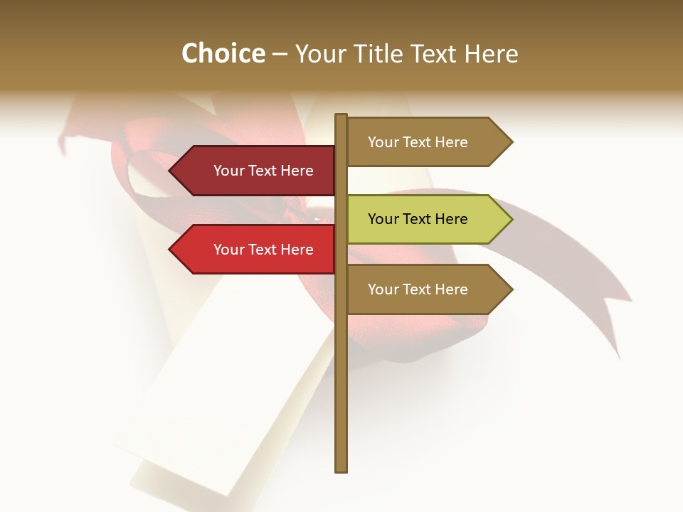 Still Label Paper PowerPoint Template