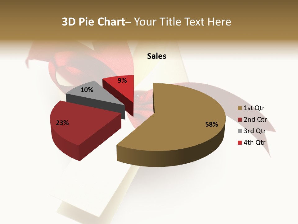 Still Label Paper PowerPoint Template