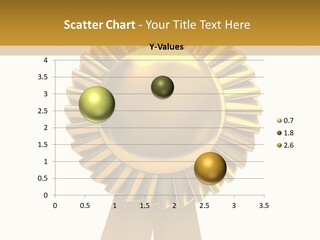 Warranty Leadership Gold PowerPoint Template