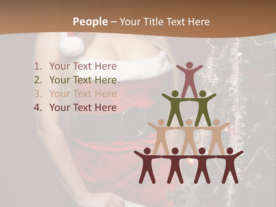 Meeting Writing Human PowerPoint Template