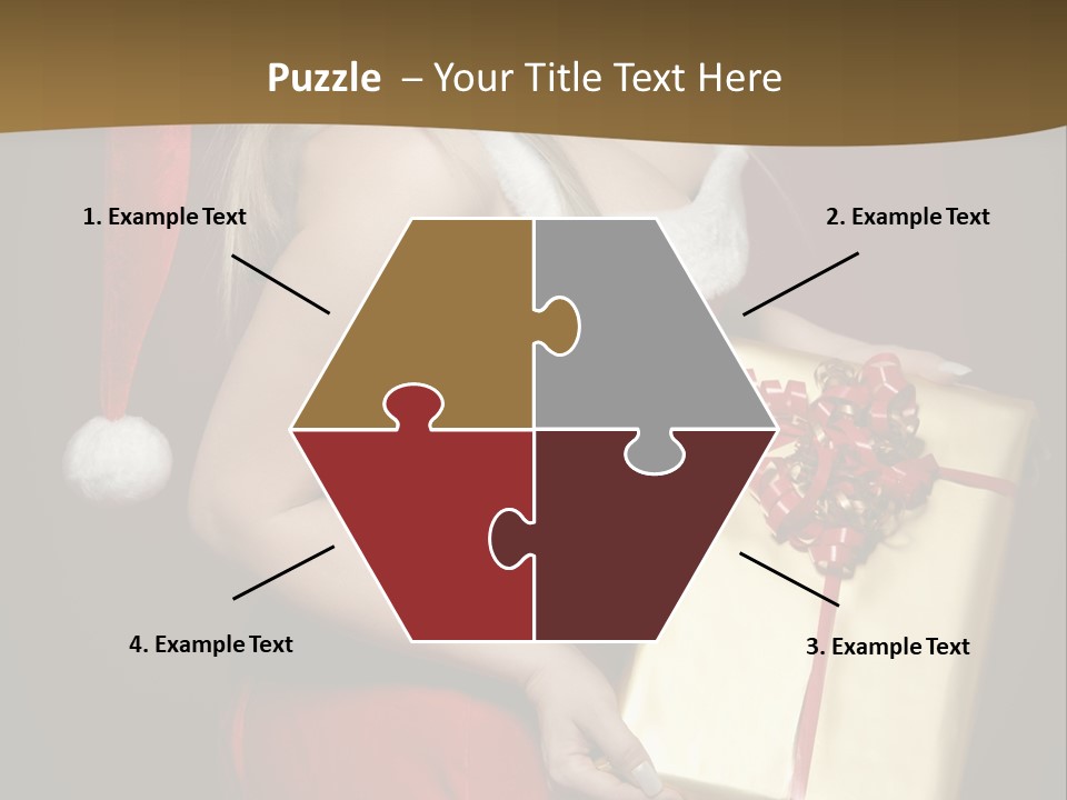 Writing Corporate Table PowerPoint Template