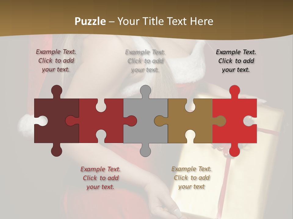 Writing Corporate Table PowerPoint Template