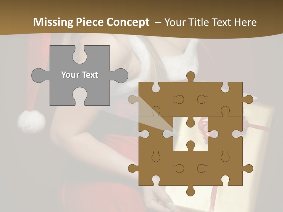 Writing Corporate Table PowerPoint Template
