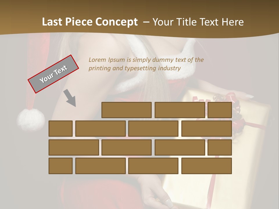 Writing Corporate Table PowerPoint Template