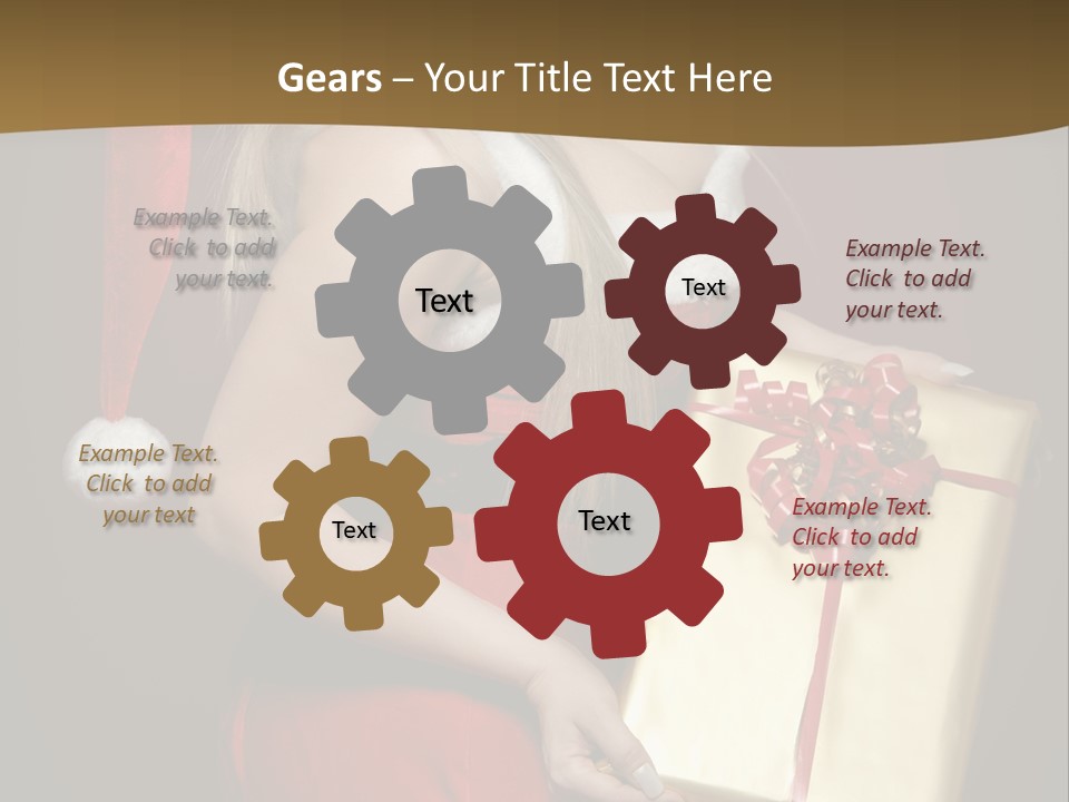 Writing Corporate Table PowerPoint Template