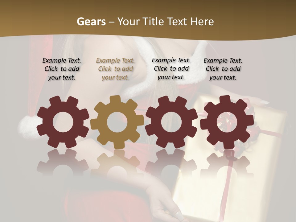 Writing Corporate Table PowerPoint Template