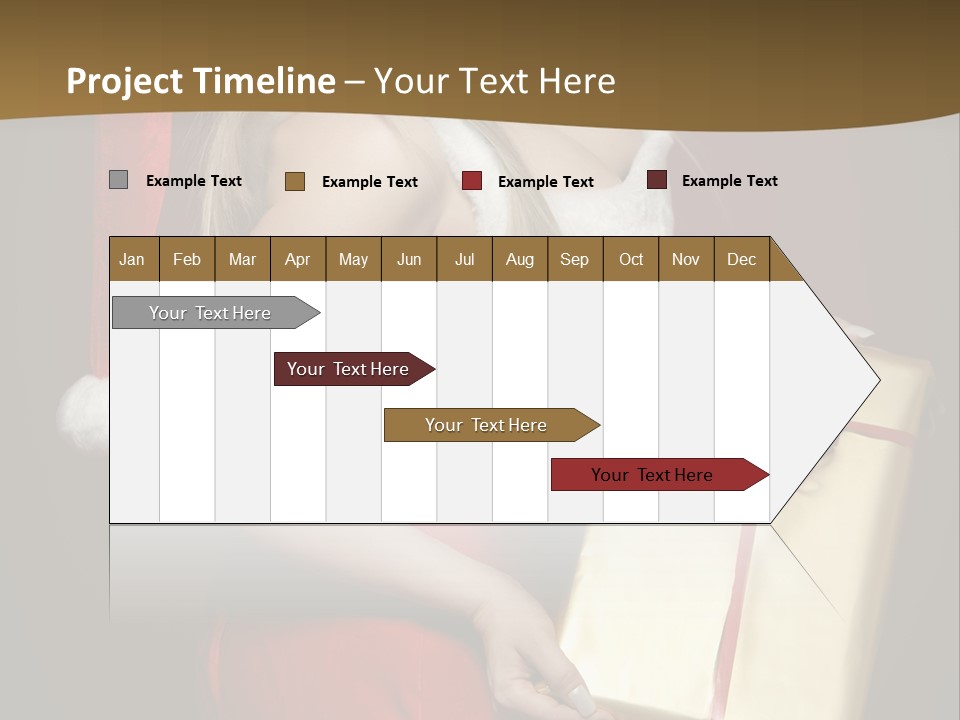Writing Corporate Table PowerPoint Template