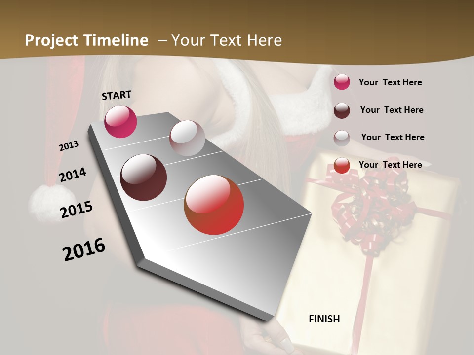 Writing Corporate Table PowerPoint Template