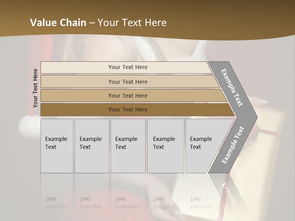 Writing Corporate Table PowerPoint Template