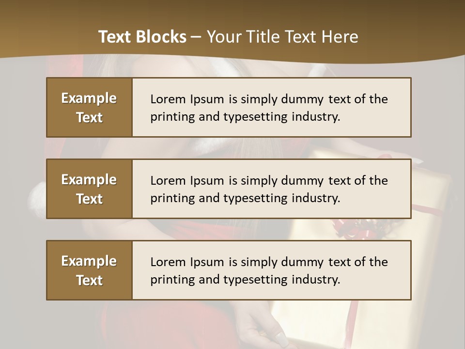 Writing Corporate Table PowerPoint Template