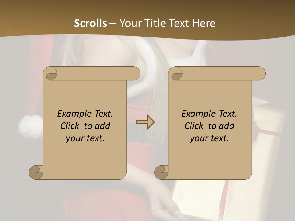 Writing Corporate Table PowerPoint Template