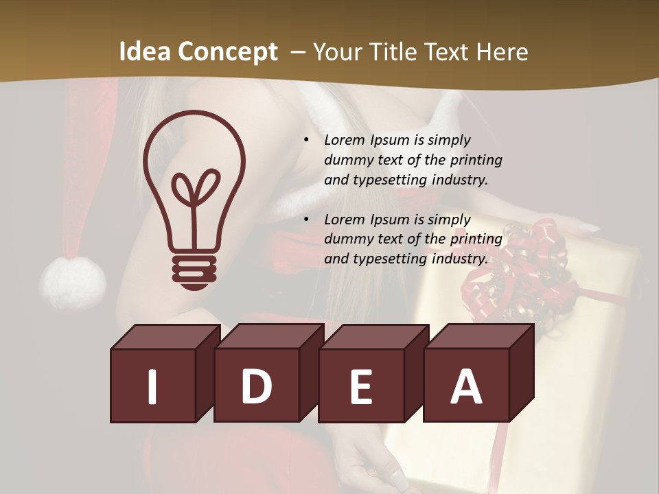 Writing Corporate Table PowerPoint Template