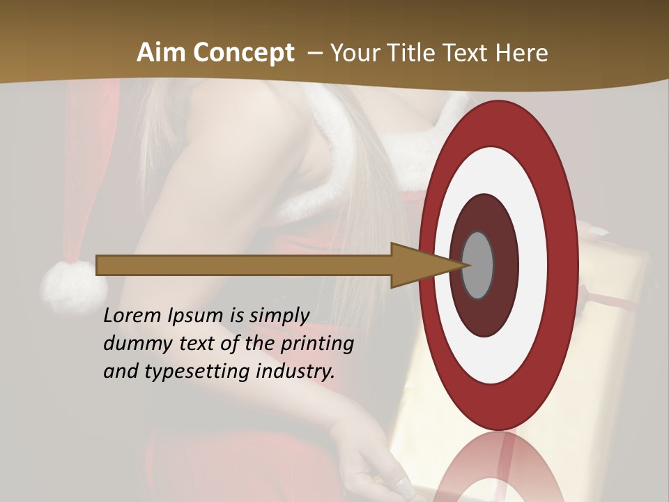 Writing Corporate Table PowerPoint Template