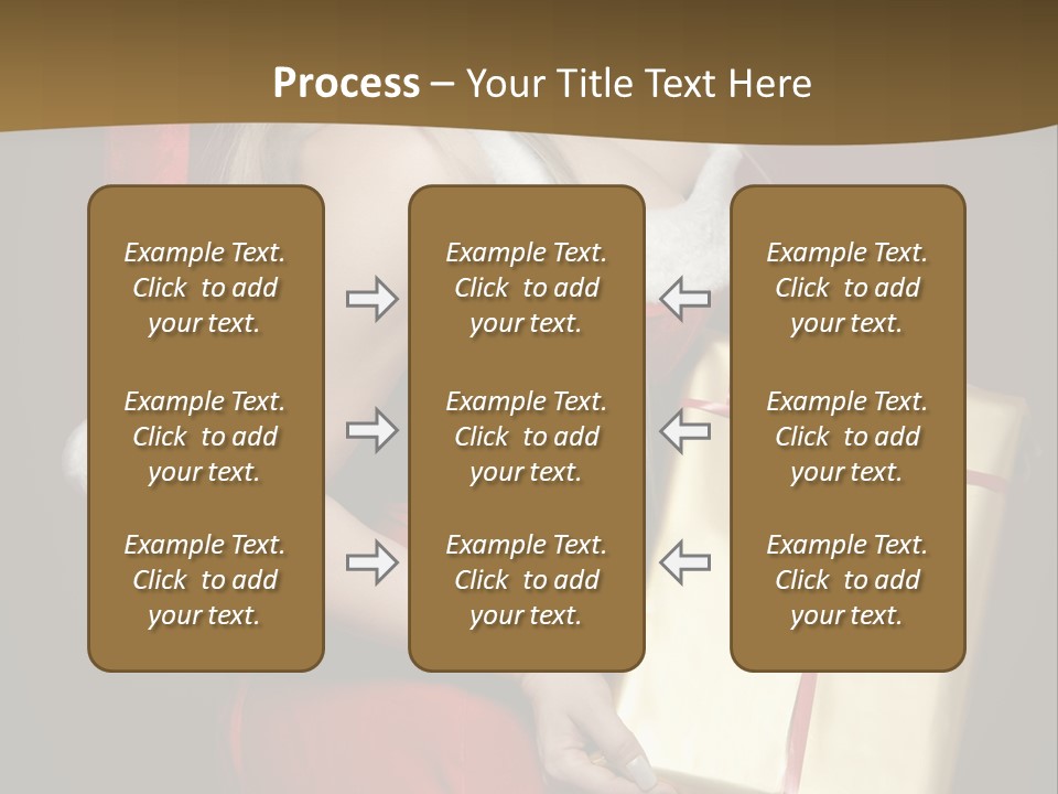 Writing Corporate Table PowerPoint Template