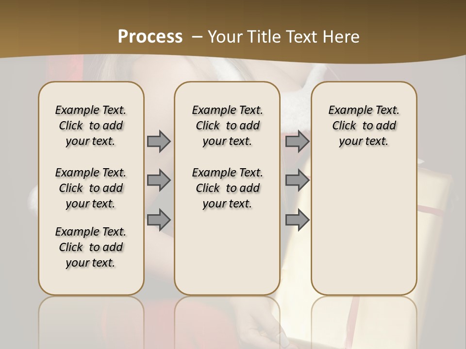 Writing Corporate Table PowerPoint Template