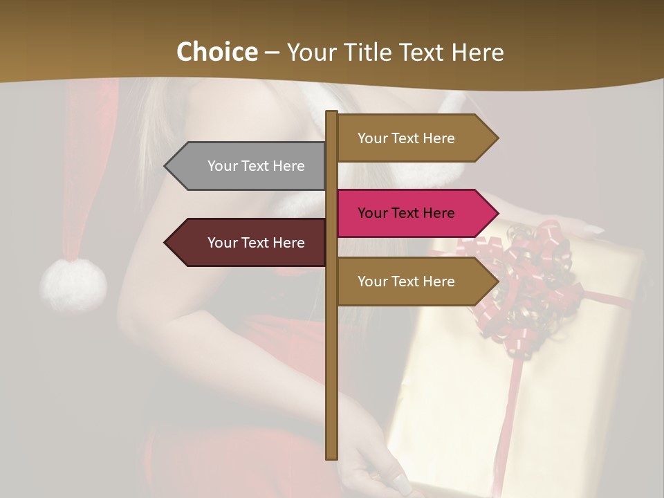 Writing Corporate Table PowerPoint Template