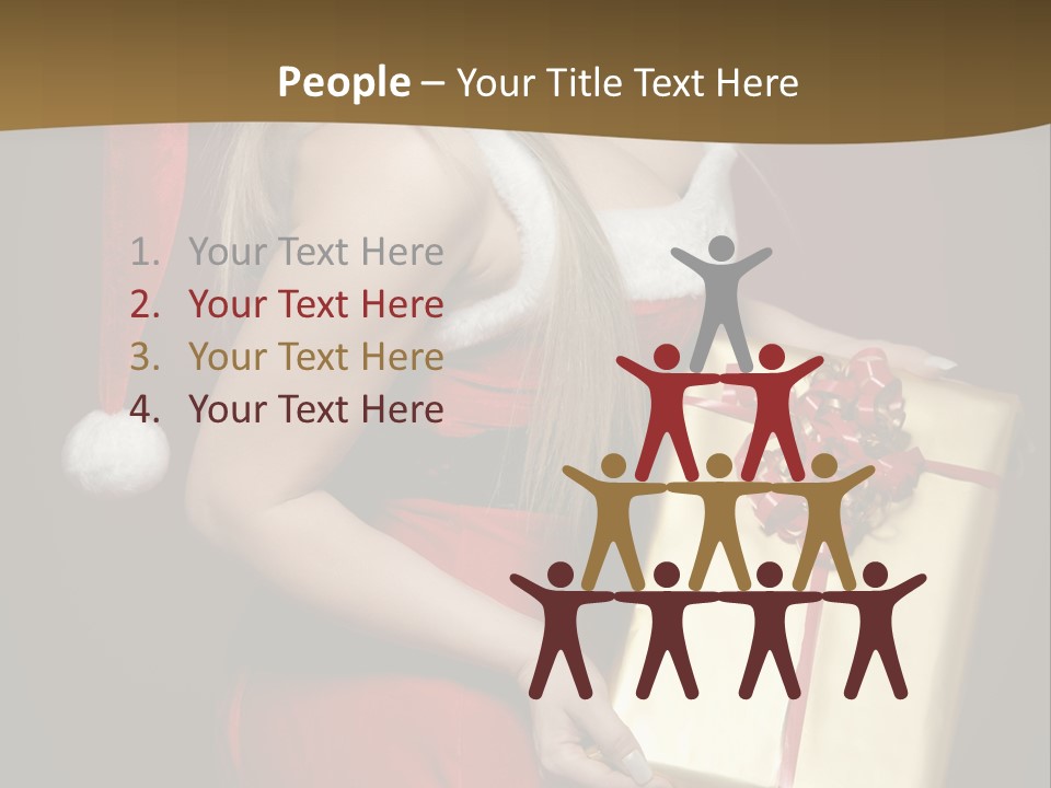 Writing Corporate Table PowerPoint Template