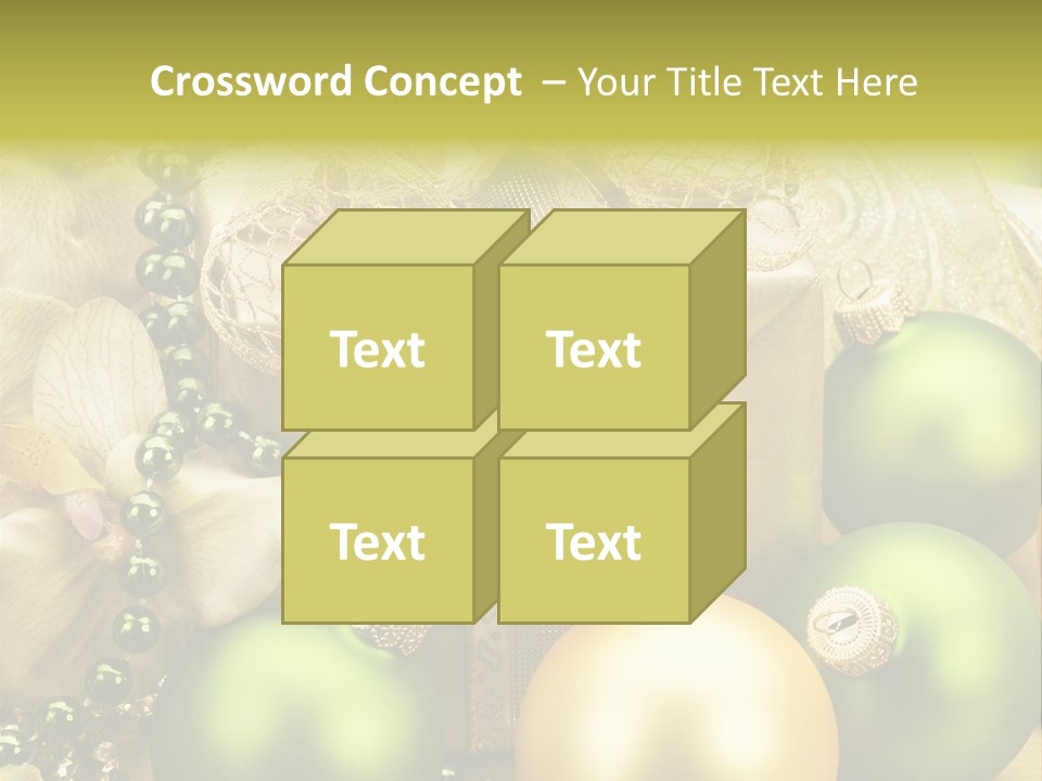 Still Blink Decor PowerPoint Template