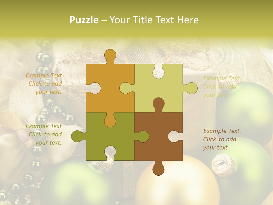 Still Blink Decor PowerPoint Template