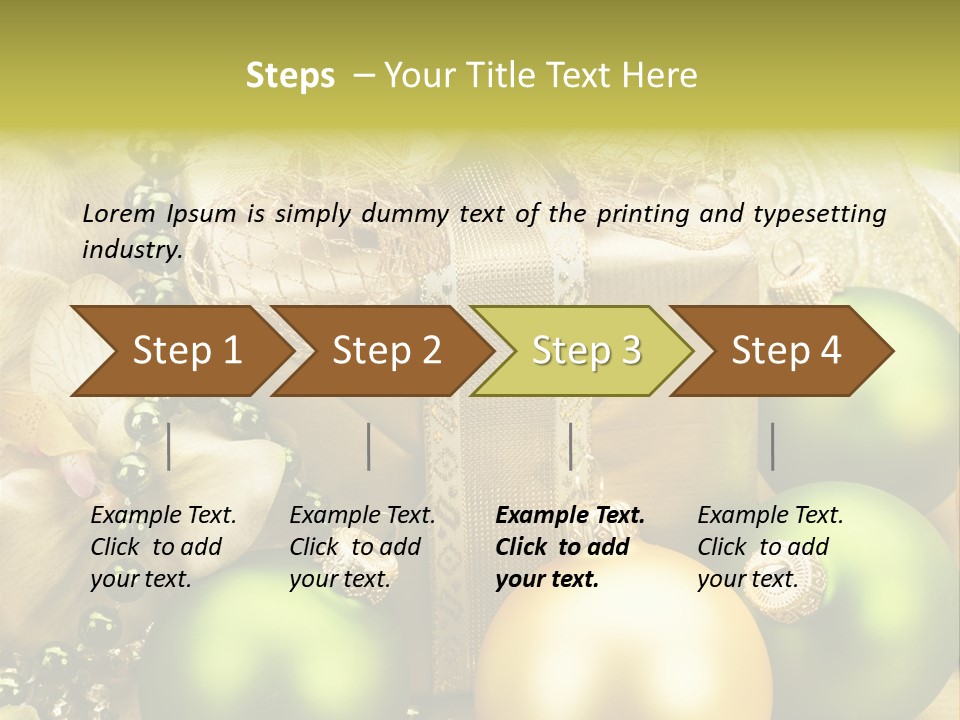 Still Blink Decor PowerPoint Template