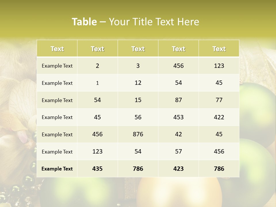 Still Blink Decor PowerPoint Template