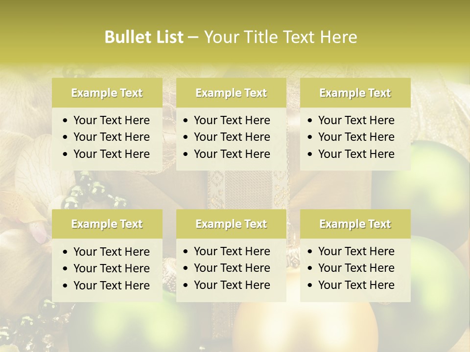 Still Blink Decor PowerPoint Template