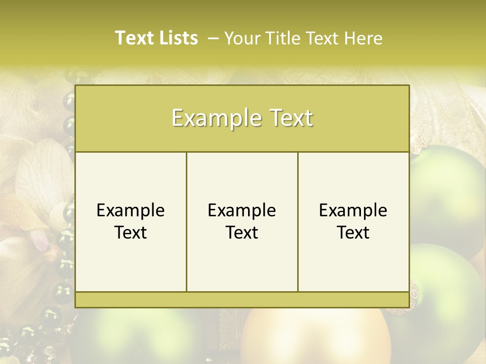 Still Blink Decor PowerPoint Template