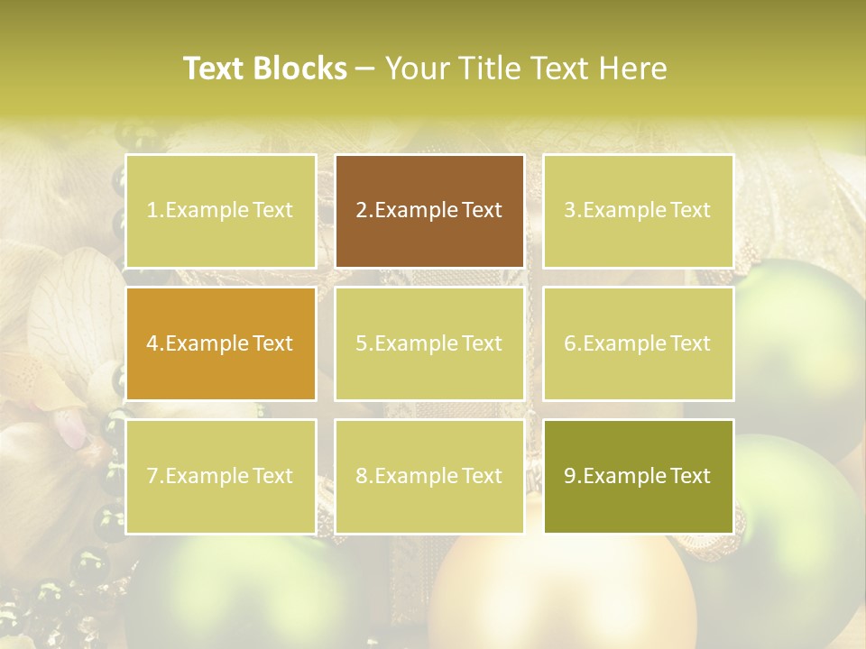Still Blink Decor PowerPoint Template