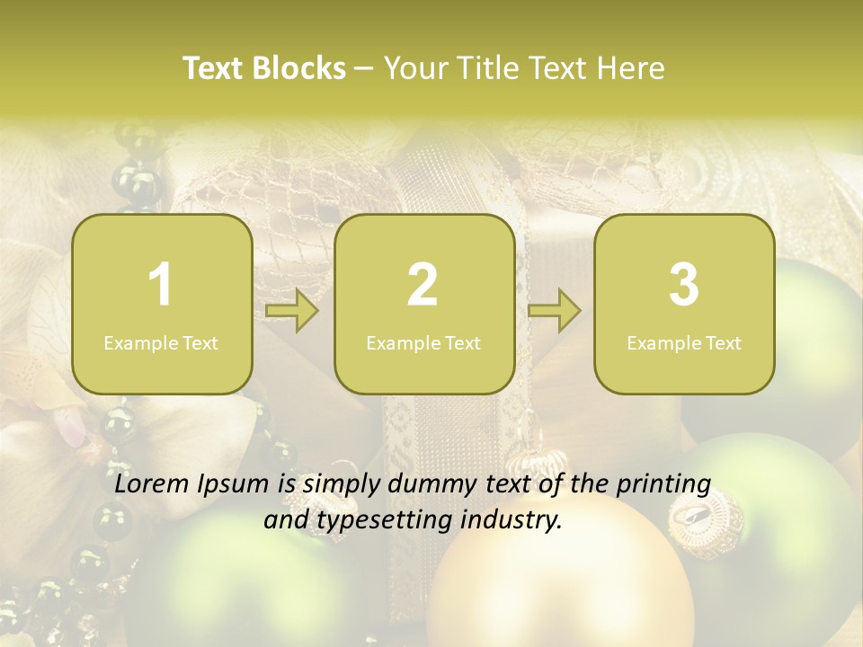 Still Blink Decor PowerPoint Template