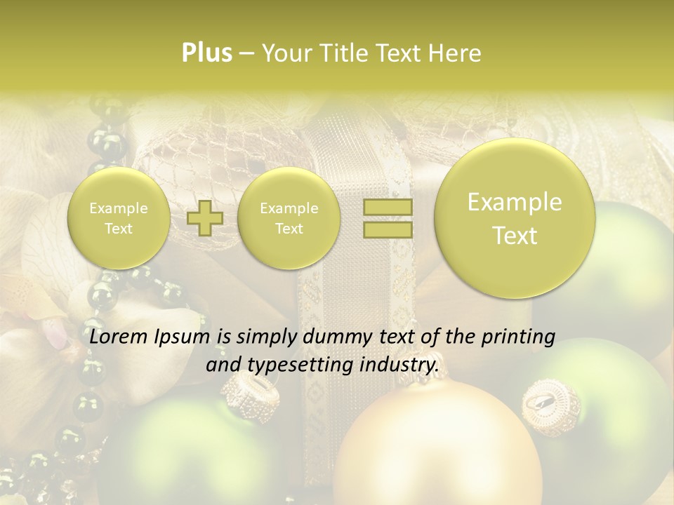 Still Blink Decor PowerPoint Template