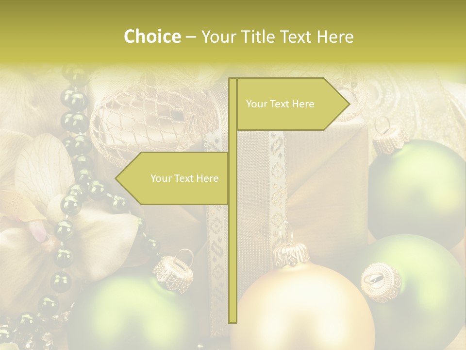 Still Blink Decor PowerPoint Template