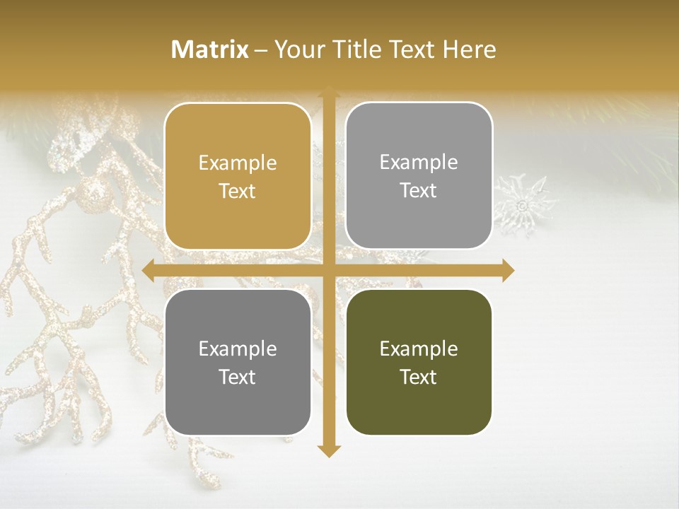 Blink Silver Detail PowerPoint Template