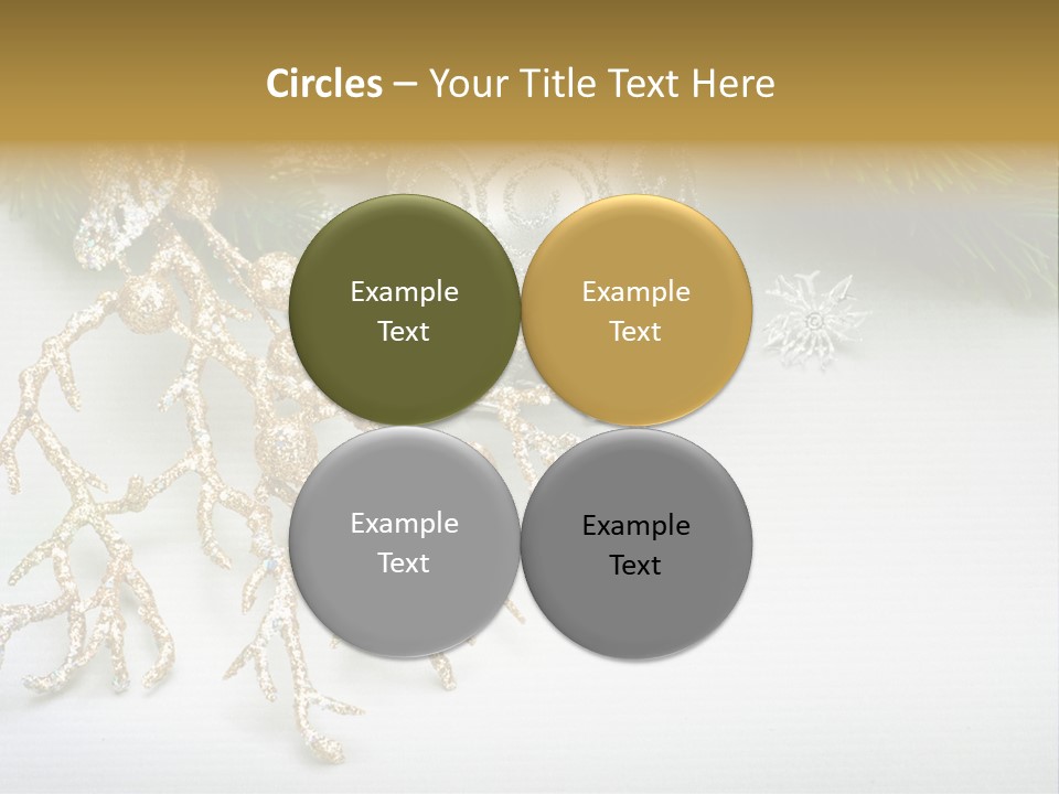 Blink Silver Detail PowerPoint Template