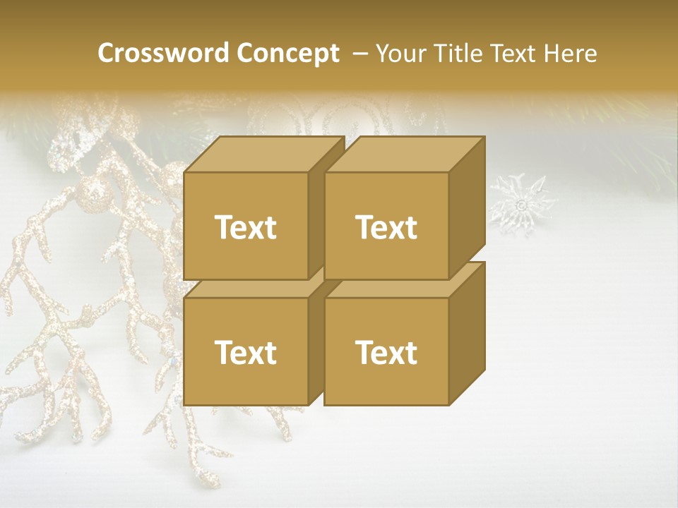 Blink Silver Detail PowerPoint Template