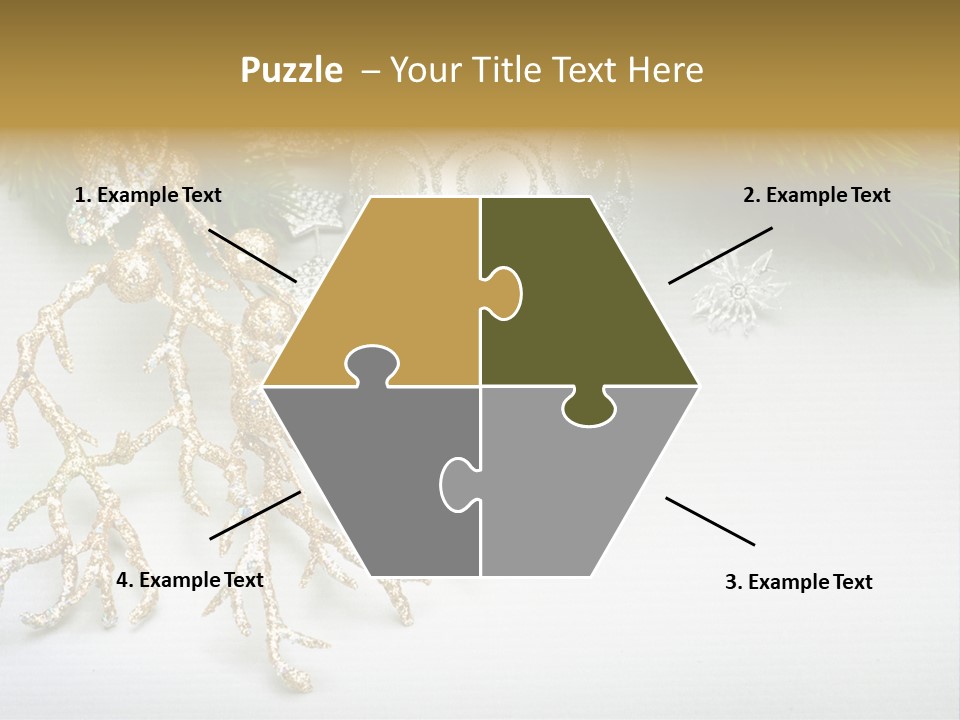 Blink Silver Detail PowerPoint Template