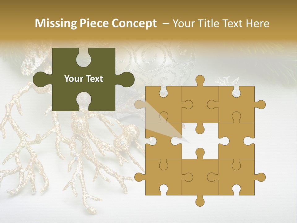 Blink Silver Detail PowerPoint Template