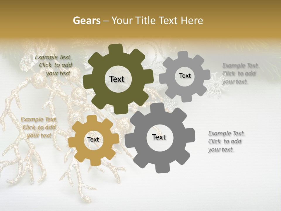 Blink Silver Detail PowerPoint Template